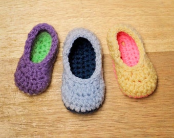 Patron au crochet - Chaussons Little Oma