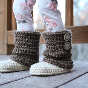 Crochet Pattern - Audrey Boots