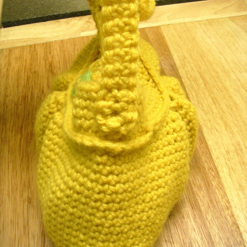 Instant Download Crochet Pattern Easy Pleated Bag image 4