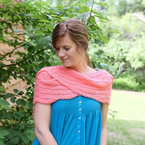 Crochet Shawl Pattern Mermaiden Shawl image 5