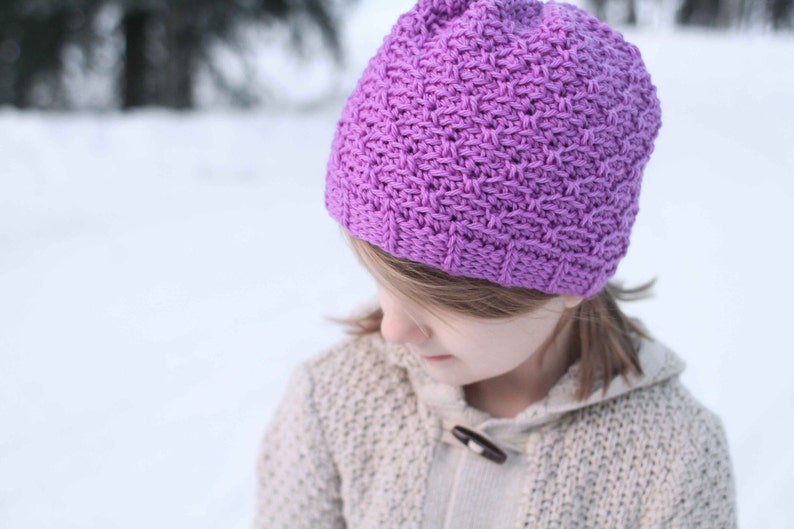 Crochet Hat Pattern Haven Hat 画像 1