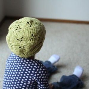 Crochet Hat Pattern Dragonfly Slouch Hat Baby-Adult image 3