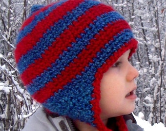 Jenji Earflapper Hat (Crochet Pattern for all Sizes)