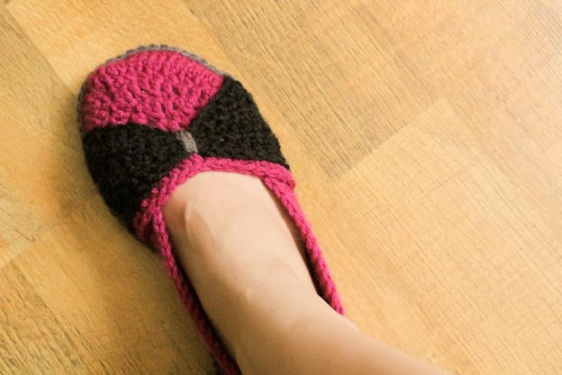 Instant Download Crochet Pattern The Jess Flats woman sizes 3-12 image 3