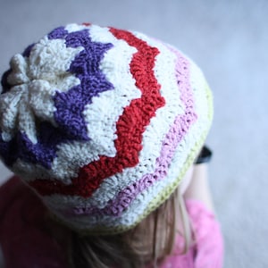 Instant Download - Crochet Pattern - Happy Hat (Newborn to Adult)