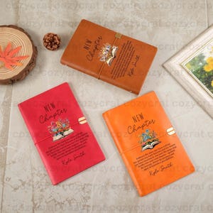 New Chapter Custom Going Away Gift for Coworker – Personalized Farewell Present for Boss, Retirement, or Work Wife Leaving Job