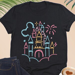 Disney Minnie Castle Shirt, Disney Woman Shirt, Disneyland Girl Trip Tee, Disney Kids Gift, Family Vacation, Magic Kingdom,Disney Lover Gift