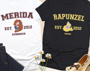 Custom Disney Princess Shirt, Disney Vacation Shirt, Princess Eras Tour Tee, Girls Birthday Gift, Family Trip Shirt, Funny Kids Toddler Gift