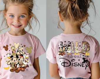 Camiseta Disney Animal Kingdom, camiseta Hakuna Matata, Disney Wild Trip, regalo infantil Disney Safari, regalo bonito para niños pequeños, Mickey y compañía, regalo para niños
