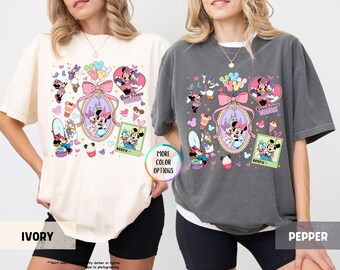 Comfort Colors® Besties Disney Shirt,Disney Bachelor Party Tee,Bridal Party Gift,Girls Disney Trip,Bride Team,Minnie Bride,Magic Kingdom Tee