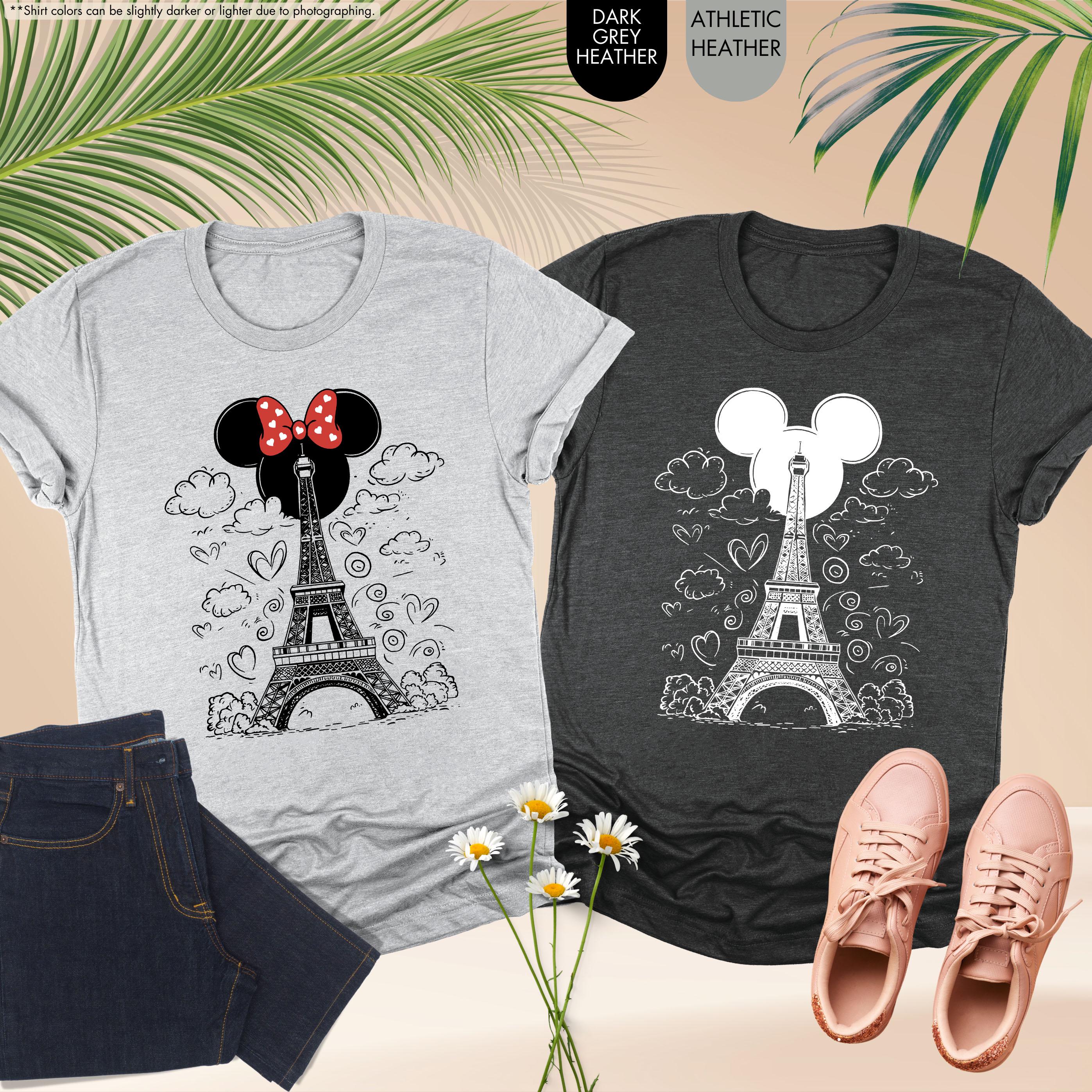 Disney Paris Shirt, Disneyland Paris Vacation, Eiffel Tower Gift