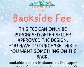 Backside Design Fee