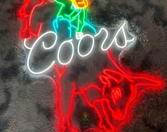 Vintage Coors Extra Gold Bar or Tavern Light Advertising Sign