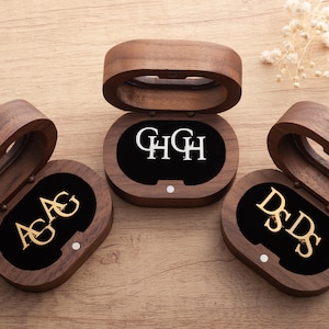 Personalized Groomsmen Cufflinks, Custom Initial Cufflinks, Groomsmen Gifts, Groomsmen Proposal, Best Man Gifts, Wedding Cufflinks for Groom