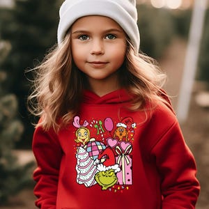 Cindy Lou Who Shirt, Grinch Xmas Hoodie, Santa Youth Sweatshirt, Grinchmas Vibes Shirt, Grinchy Tee, Merry Christmas Shirt, Best Xmas Gift