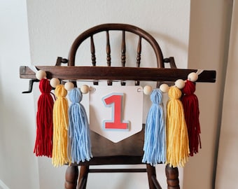 First Birthday High Chair Banner