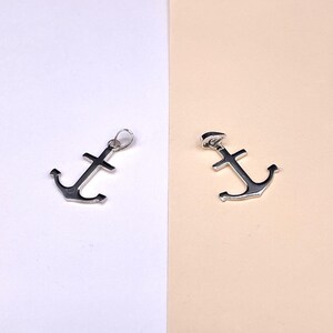Anchor Charm, Nautical Charm, Anchor Pendant, Ocean Jewelry, Nautical Jewelry, Ship Jewelry, Sailor Pendant, Travel Jewery, CHM80