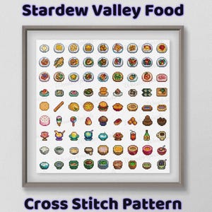 Stardew Valley Kreuzstich Stickmuster Stickmuster Stickvorlage Stickvorlage Stickbild