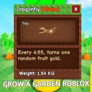 Grow A Garden Dragonfly Pet