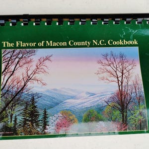 Smaken av Macon County, NC kokbok