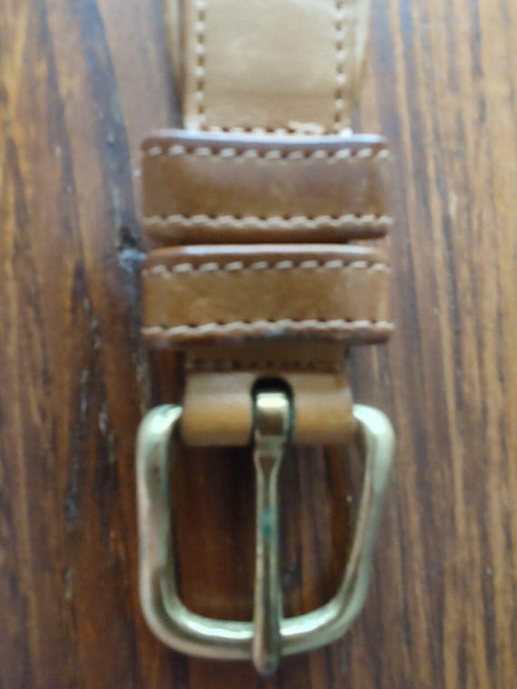 Coach Leather Solid Brass Belt s-l400.jpg main image 4