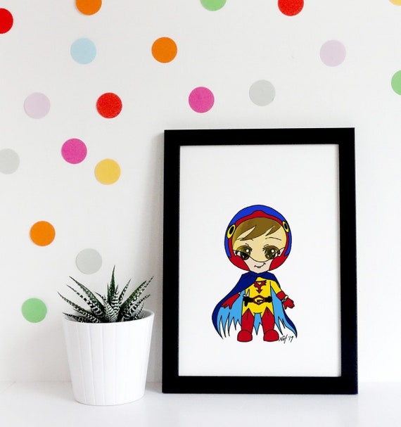 Keyop Battle of the Planets Gatchaman Chibi