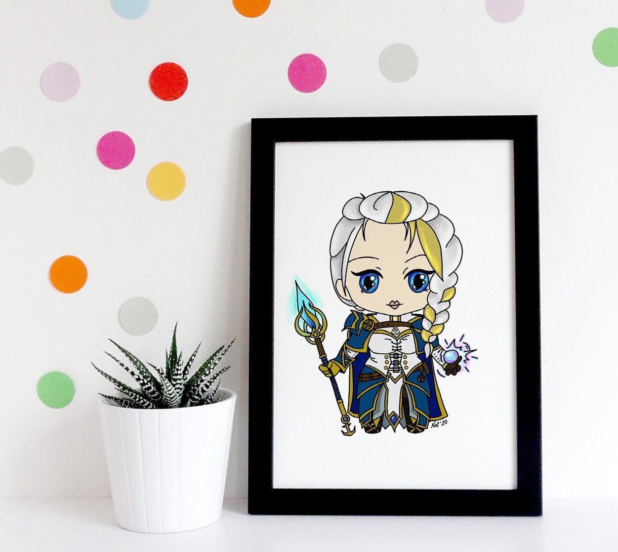 Chibi Mage - Etsy