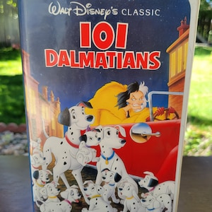 101 Dalmatians Walt Disney Classic Black Diamond VHS Clamshell Case 1992