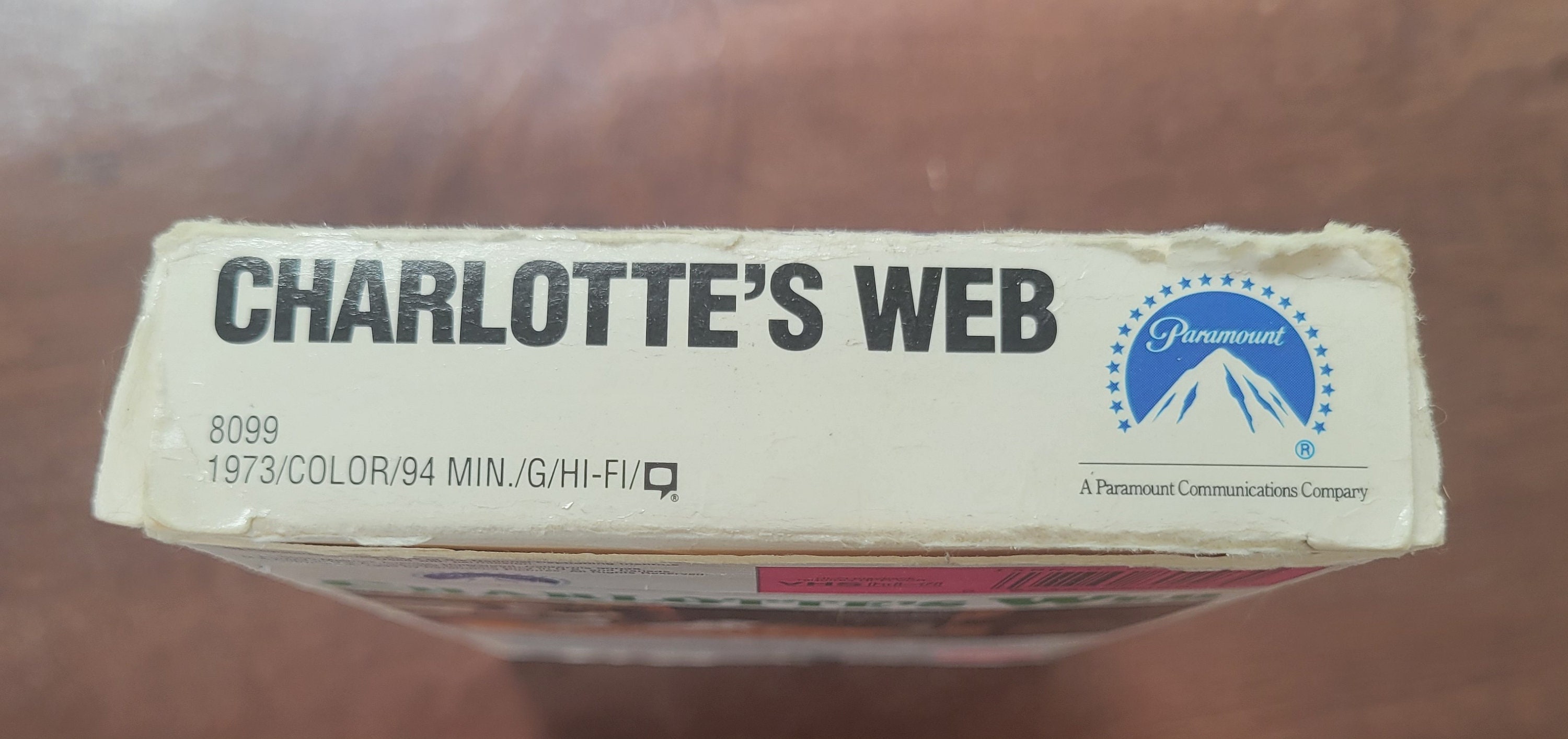 Charlottes Web VHS Paramount 1993 - Etsy