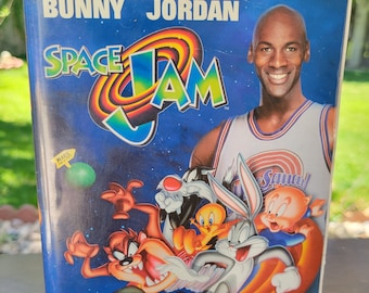 Estuche tipo concha para VHS de Warner Bros. Space Jam, 1997
