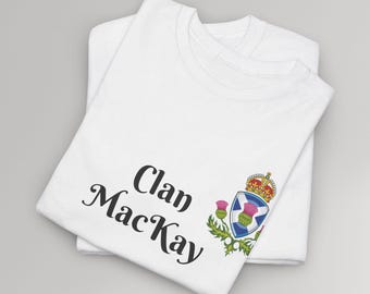 Scottish Clan Customizable Tee, Scotland Heritage Shirt, Family Reunion Gift, Personalized Clan Top