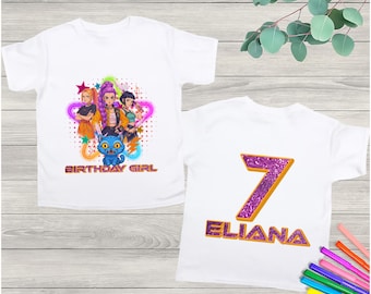 Custom Huntrix Birthday Girl Shirt, Custom It's My Huntrix Birthday Shirt, Personalized Kpop Demon Hunter Birthday Tee, Gift for Huntrix fan