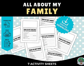 Scheda di attività per la famiglia: Conosci la mia famiglia (download digitale)