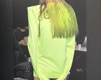 NotThatSexy project Dries van Noten fabric nylon Rubens print fluor yellow canvas Marina Yee option customized by NotThatSexy cotton hearts