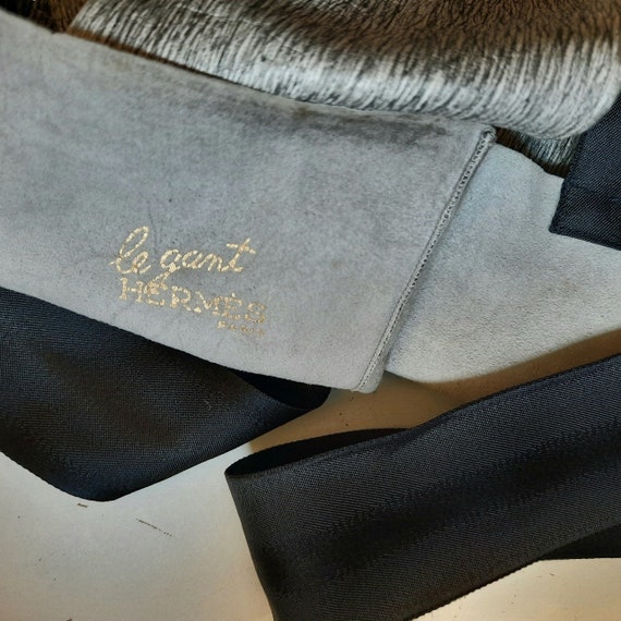 HERMÈS half long elegant gloves vintage NotThatSe… - image 4