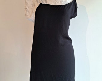 reworked ANN Demeulemeester mini dress size eu medium 36-40 cotton rayon tee dress NotThatSexy