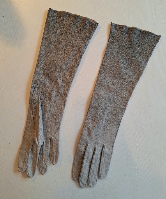 HERMÈS half long elegant gloves vintage NotThatSe… - image 9