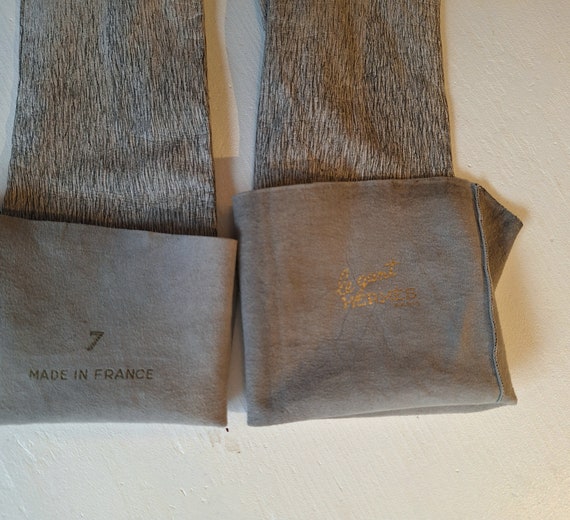 HERMÈS half long elegant gloves vintage NotThatSe… - image 8