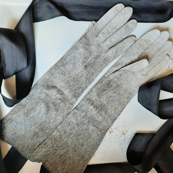 HERMÈS half long elegant gloves vintage NotThatSe… - image 6