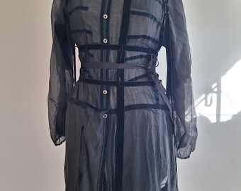 THAKOONシルクスカート 飛び回り