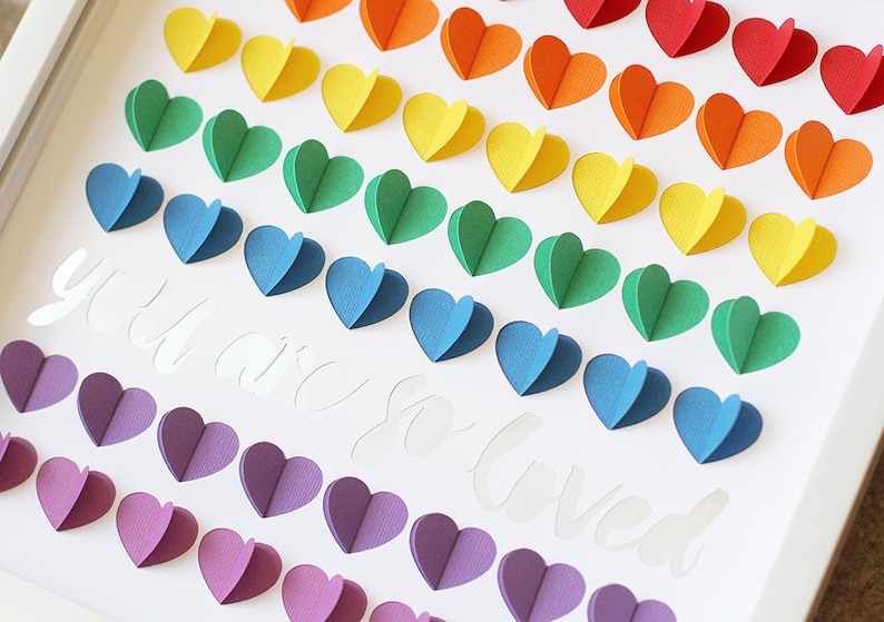 Rainbow Baby Shower Guest Book Rainbow Nursery Rainbow Etsy