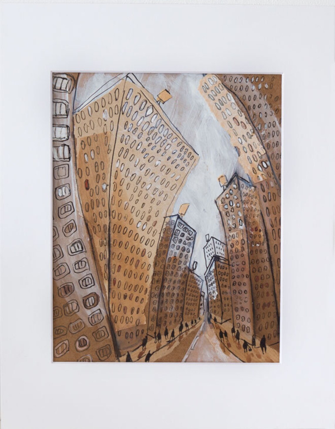 Chelsea.nyc Original Art, Painting, Illustration,collage, Art on Paper