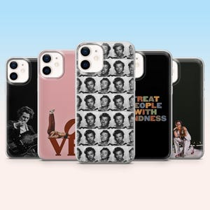 Custodia per telefono Harry Styles 1D Harries Cover per iPhone 16, 16Pro, 15, 14, 13, 12, 11, Samsung S25, S24Fe, S23, S22, A16, A56, A15, Pixel 9A, 8A