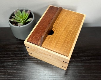 Decorative Wood Box, Small Handmade Wooden Boxes, Trinket Box, Tiny Stash Box, One of a kind fine craft box