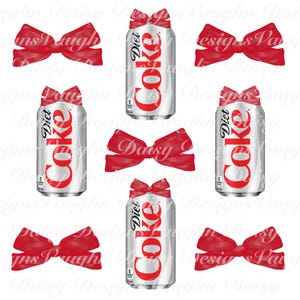 Coquette Pink Bow Diet Coke PNG | Instant Digital Download - Etsy