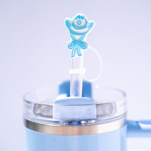 Cute Silicone Straw Topper Cowgirl Hat Straw Cover Western Straw Cap for Tumbler Accessories Bachelorette Straw Topper Party Favors