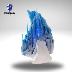 Frozen Castle STL-fil – LED-kompatibel