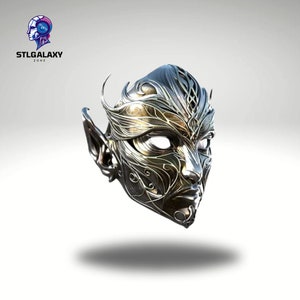 Elf Mask – Halloween Fantasy Costume | 3D Print STL File