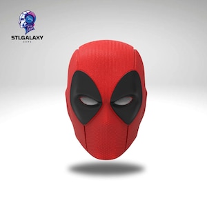 Deadpool Mask STL File - 3D Printable Cosplay Accessory