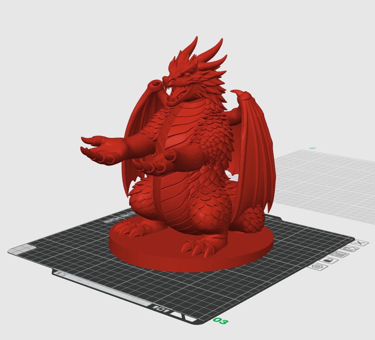 Dragon PS5 Controller Holder STL File – Gaming Dragon Stand for ...